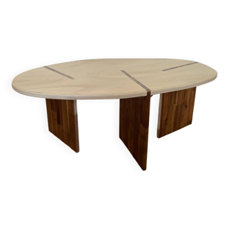 Wooden coffee table