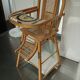 Chaise haute enfant baumann bébé art deco 1950