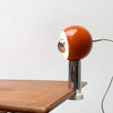 Mid-century space age magnetic clamp table or shelf lamp from the 1960s.