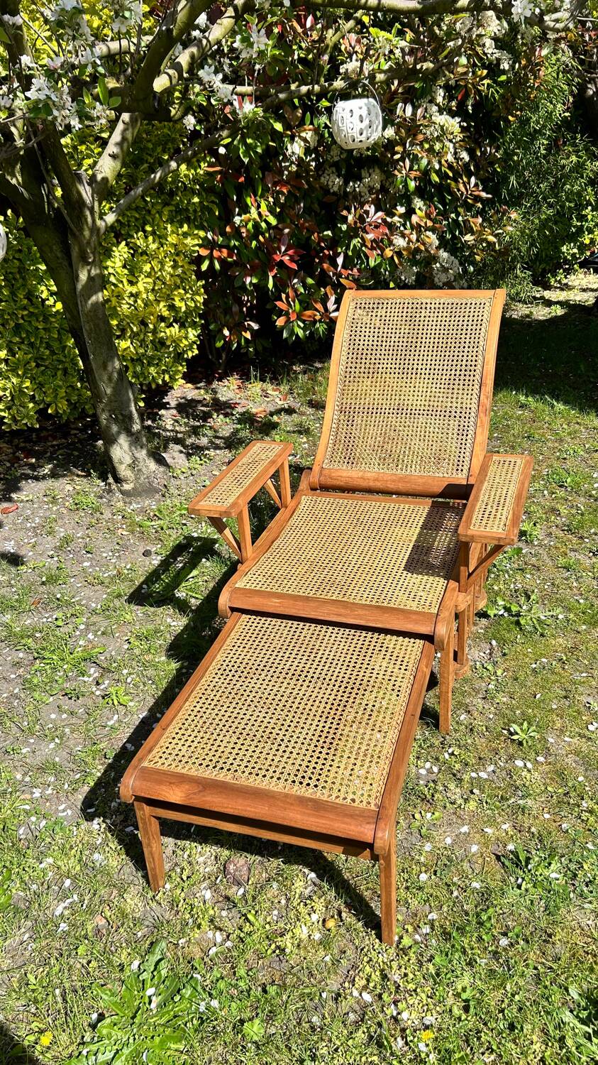 Cane lounge chair 1930/1950