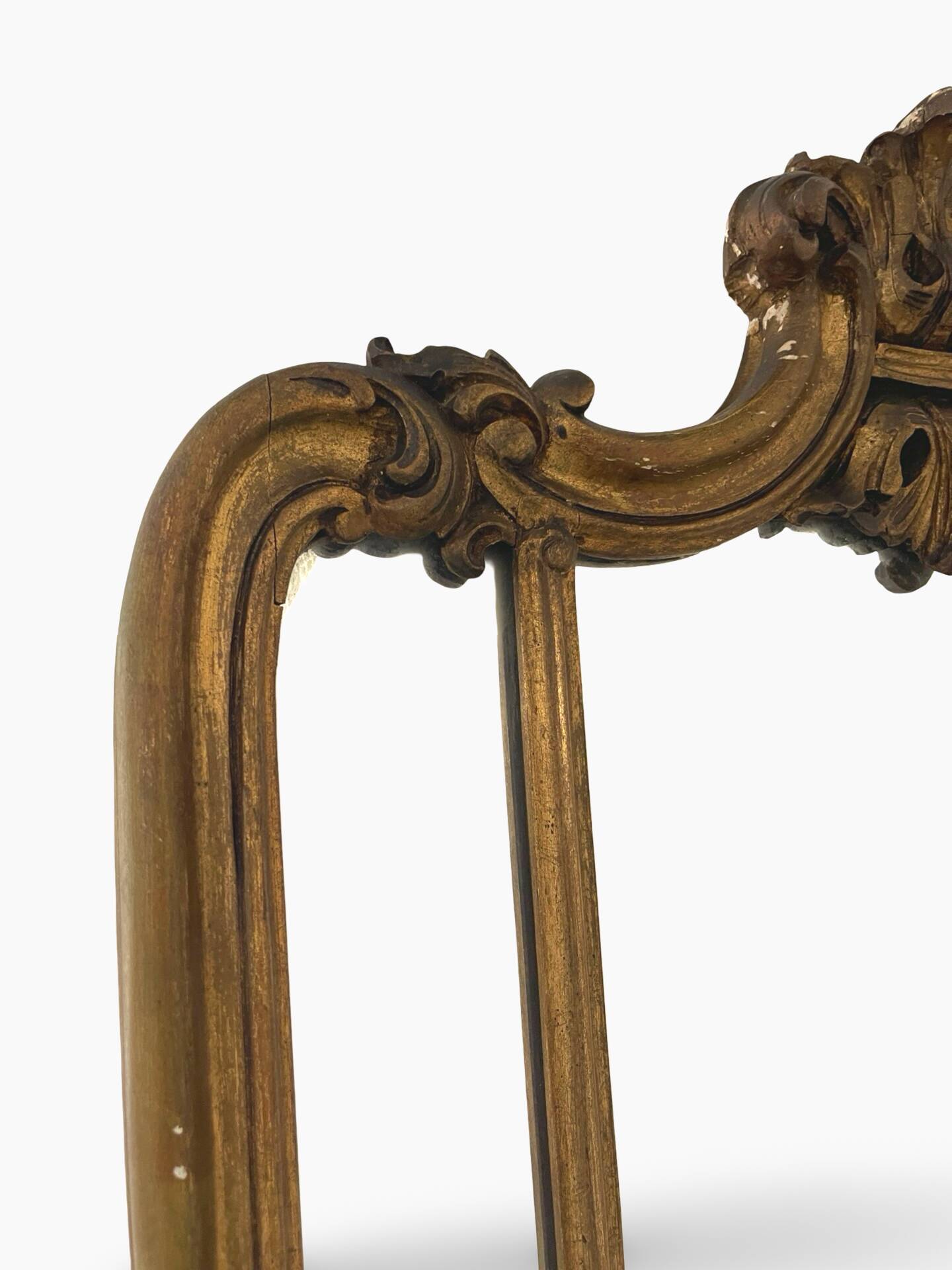 Antique Italian wall mirror, 19th century.