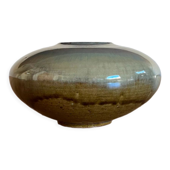Glazed stoneware ceramics, signed and dated