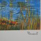 Vincent Van Gogh: The Langlois Bridge, signed lithograph