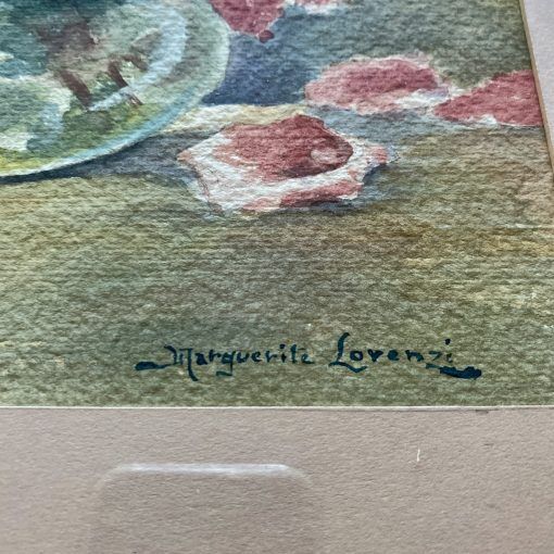 Watercolor bouquet of roses