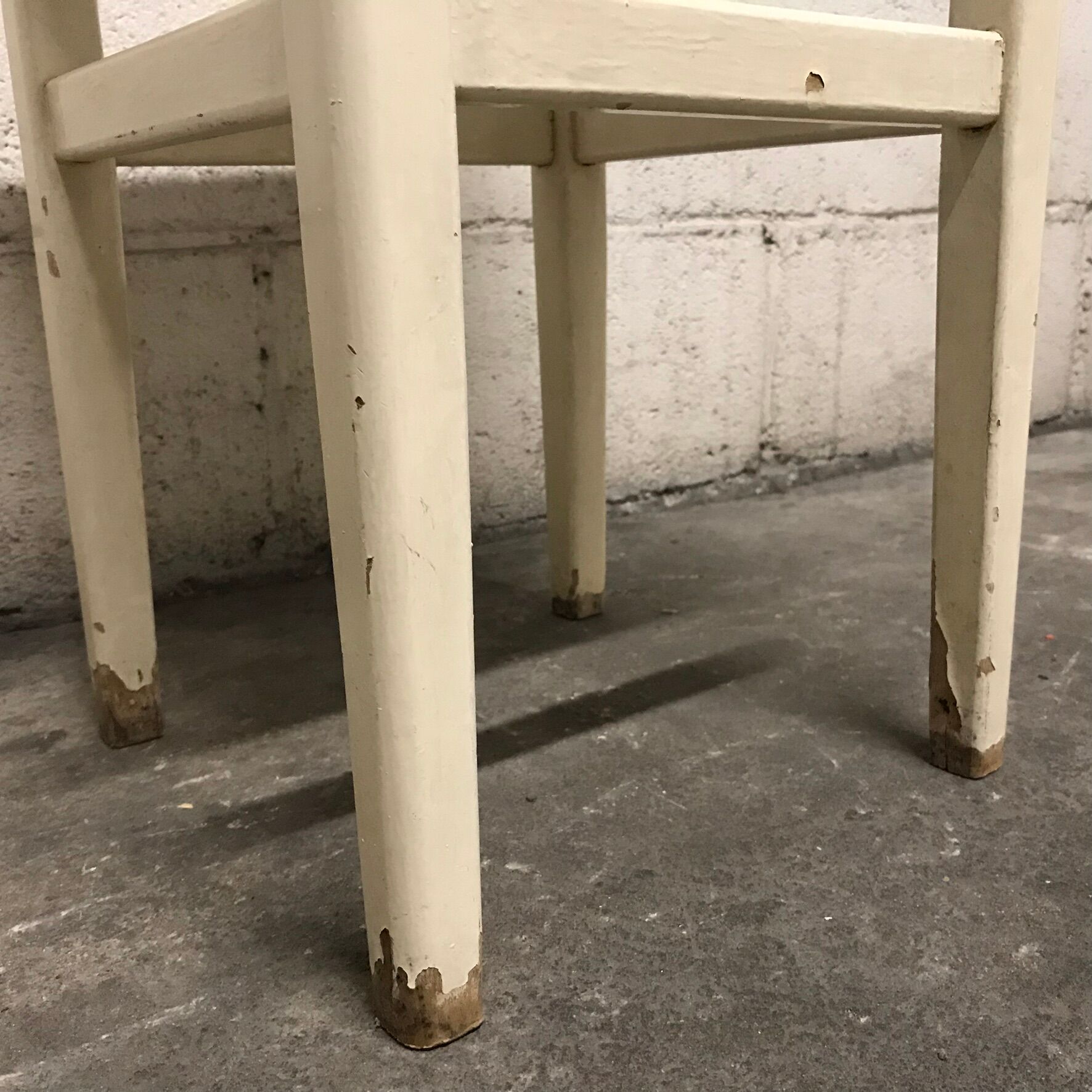Vintage wooden stool