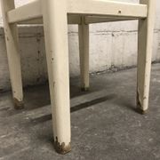 Tabouret en bois vintage