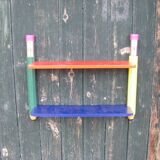 Pierre sala multicolored pencil wall shelf