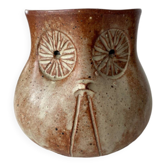 60s stoneware pot