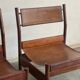 Paire de chaises en cuir