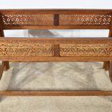 Oriental Folding Table in Exotic Wood – Early 20th Century