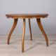 Vintage 1940s wooden coffee table in italian design