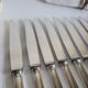 12 silver-plated table knives with stainless steel blades nogent