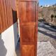 1-door wardrobe, man standing