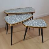 Nesting tables formica 50s