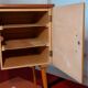 Bureau baumann pieds compas