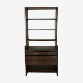 Rosewood cabinet by Poul Cadovius for klm 1970s