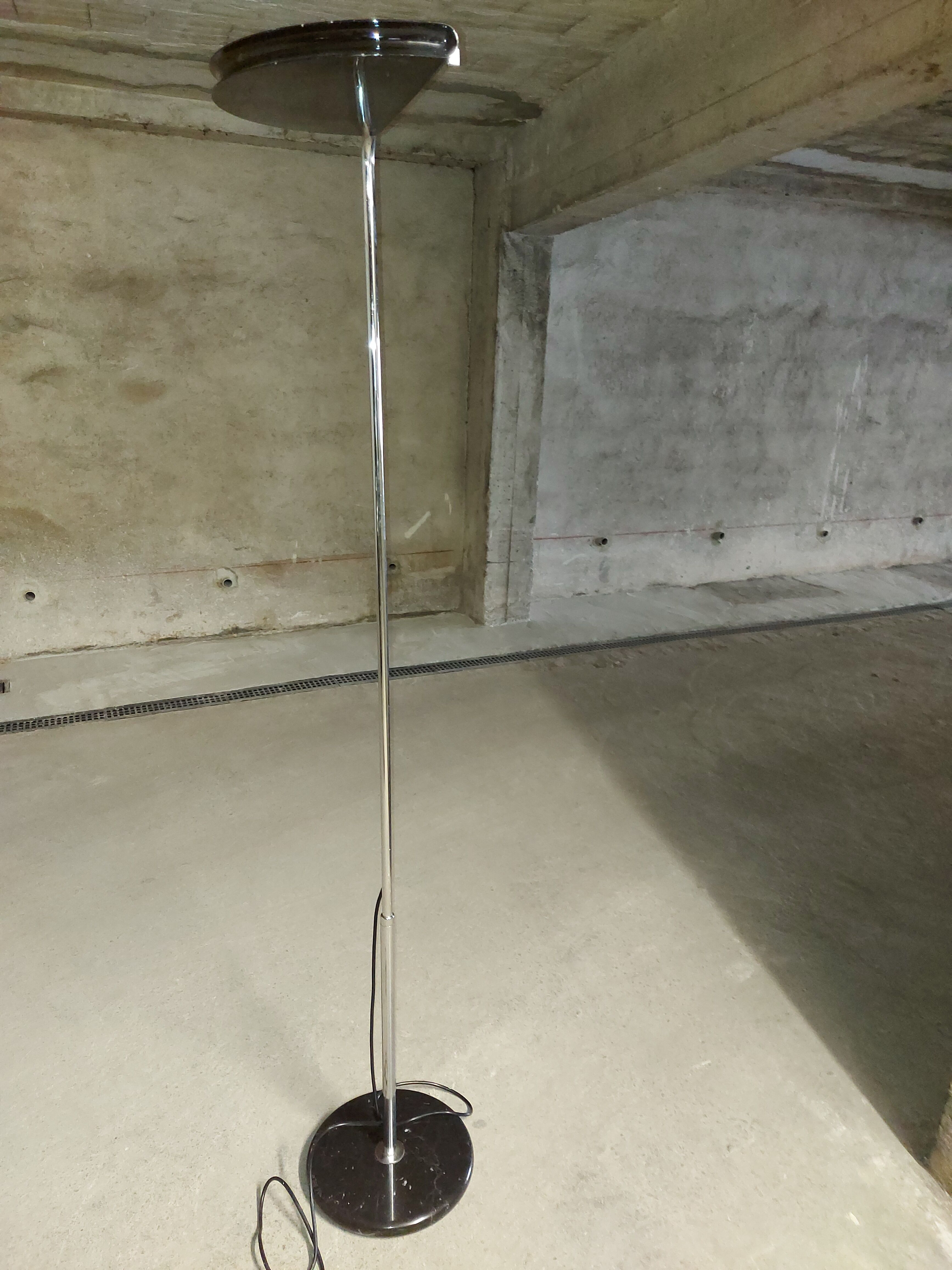 Lamp "Mezza Luna" by Bruno Gecchelin, Skipper edition