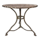 Table en fer modèle Arras, 19ème
