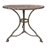 Table en fer modèle Arras, 19ème
