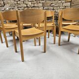 Set de 8 chaises empilables
de Karl Klipper