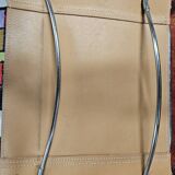 Fauteuil cantilever en cuir