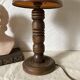 Turned wooden floor lamp, 1930s-1940s.
