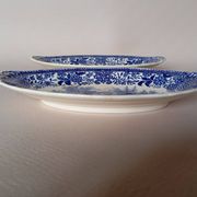 "Burgenland" blue bowls Villeroy & Boch Mettlach