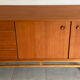 Vintage Scandinavian enfilade from the 60s in teak