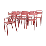 10 Tolix terrace chairs