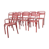 10 Tolix terrace chairs