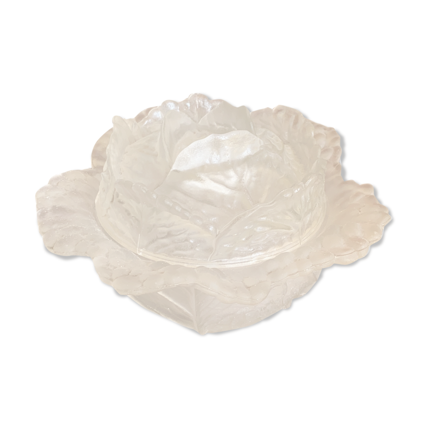 Sugar candy with glass cabbages