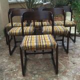 Set of 6 chairs sled Baumann
