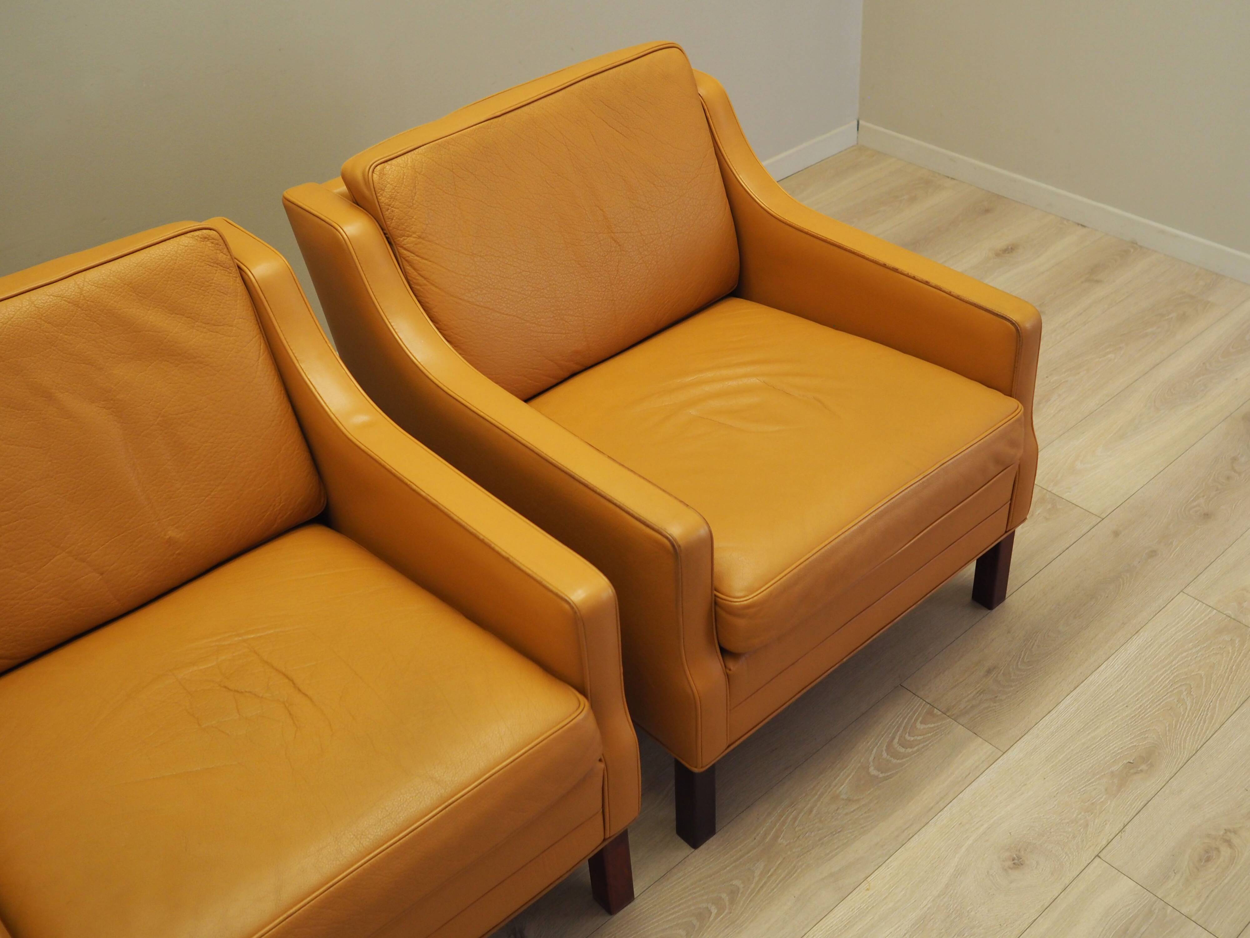 Set of lounge armchairs, Danish design, 1970s, production: Denmark
