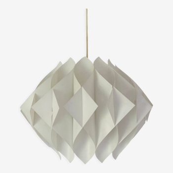 Lampe suspendue design vintage par Lars Schioler pour Hoyrup Danemark