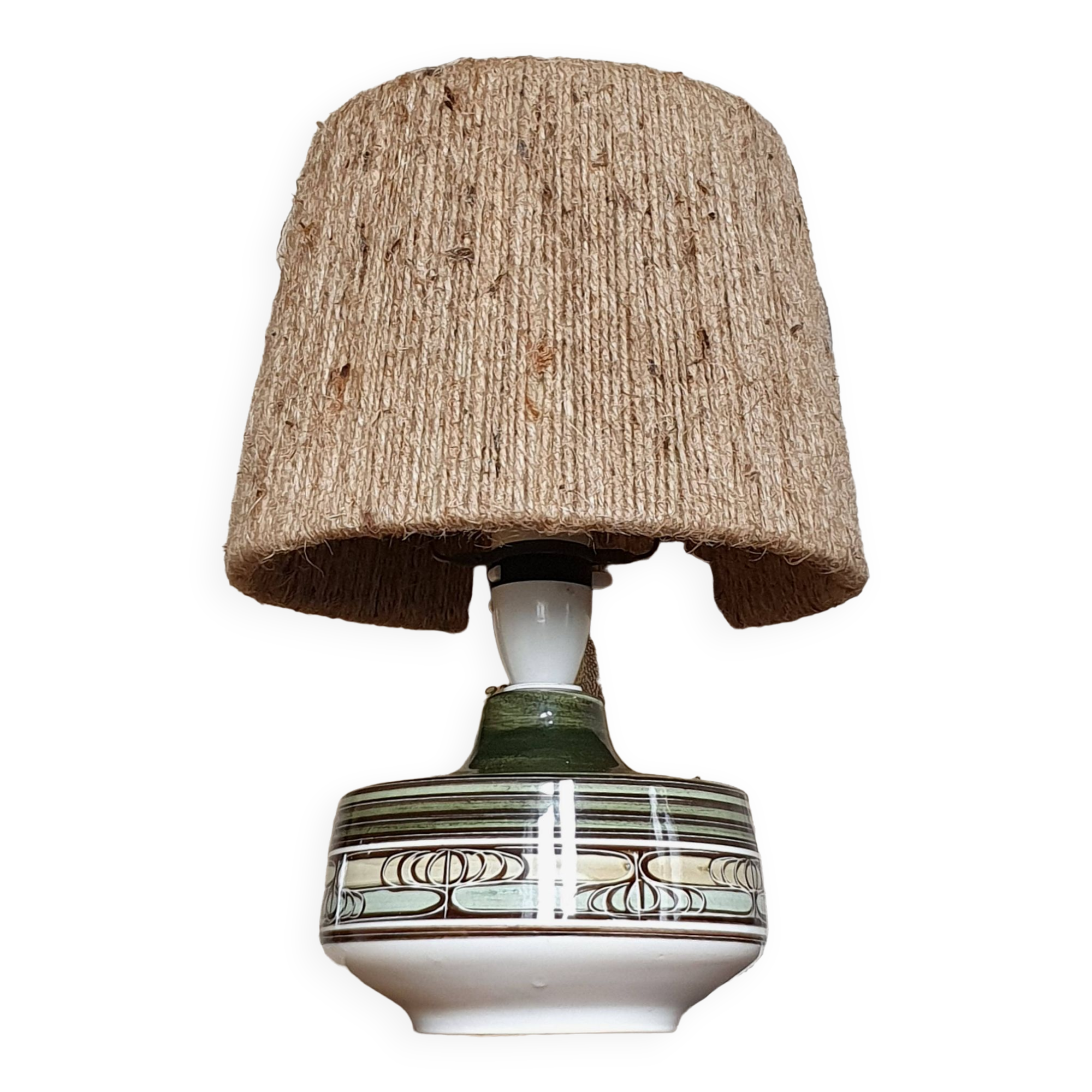 Ceramic lamp Jersey Pottery 70s