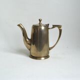 Old brass teapot