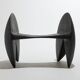 Assise Aigeon en bois noir
