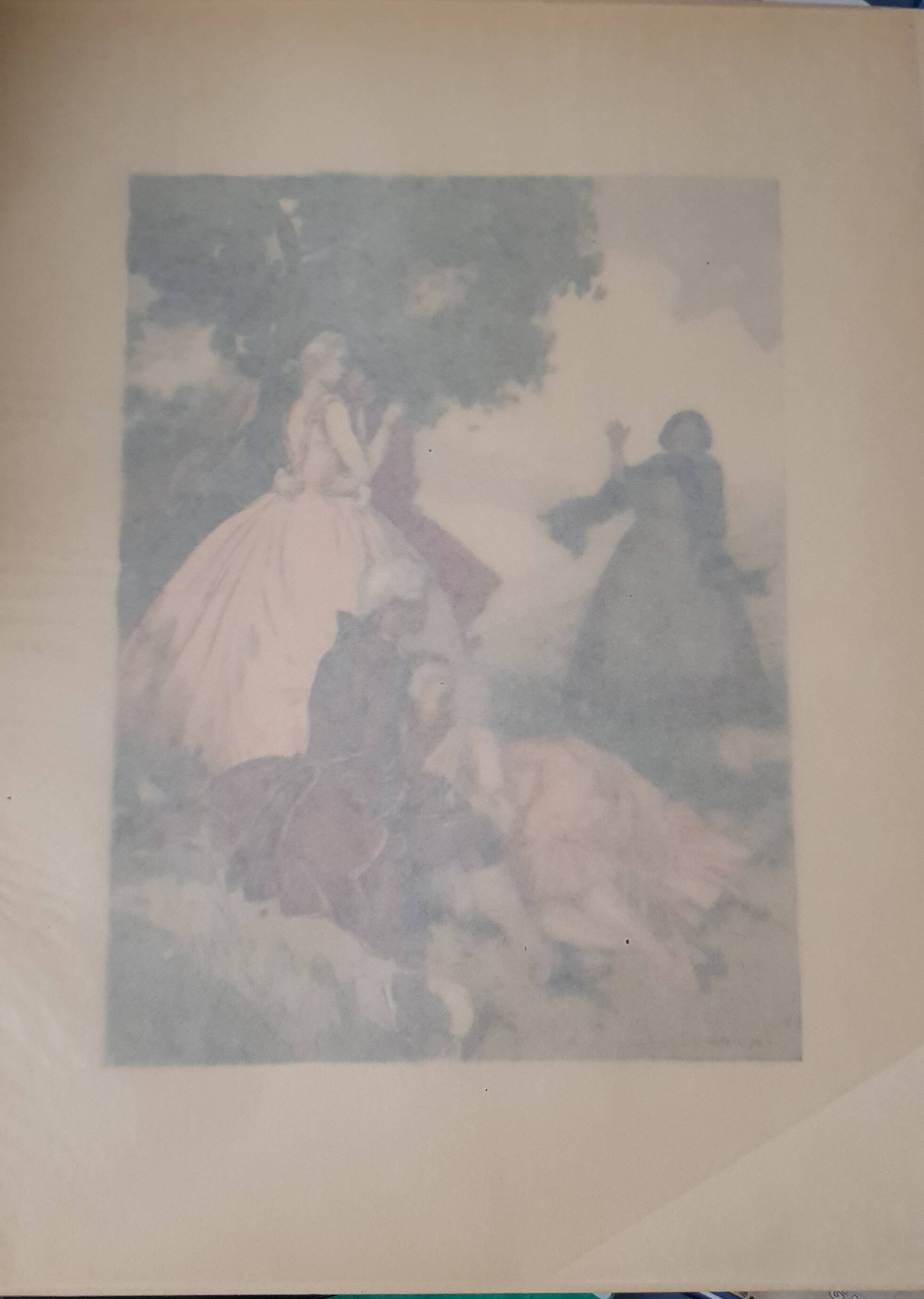 Illustration by Auguste Leroux for the life of Casanova