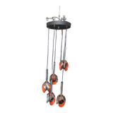 Vintage 1970s Raak chandelier