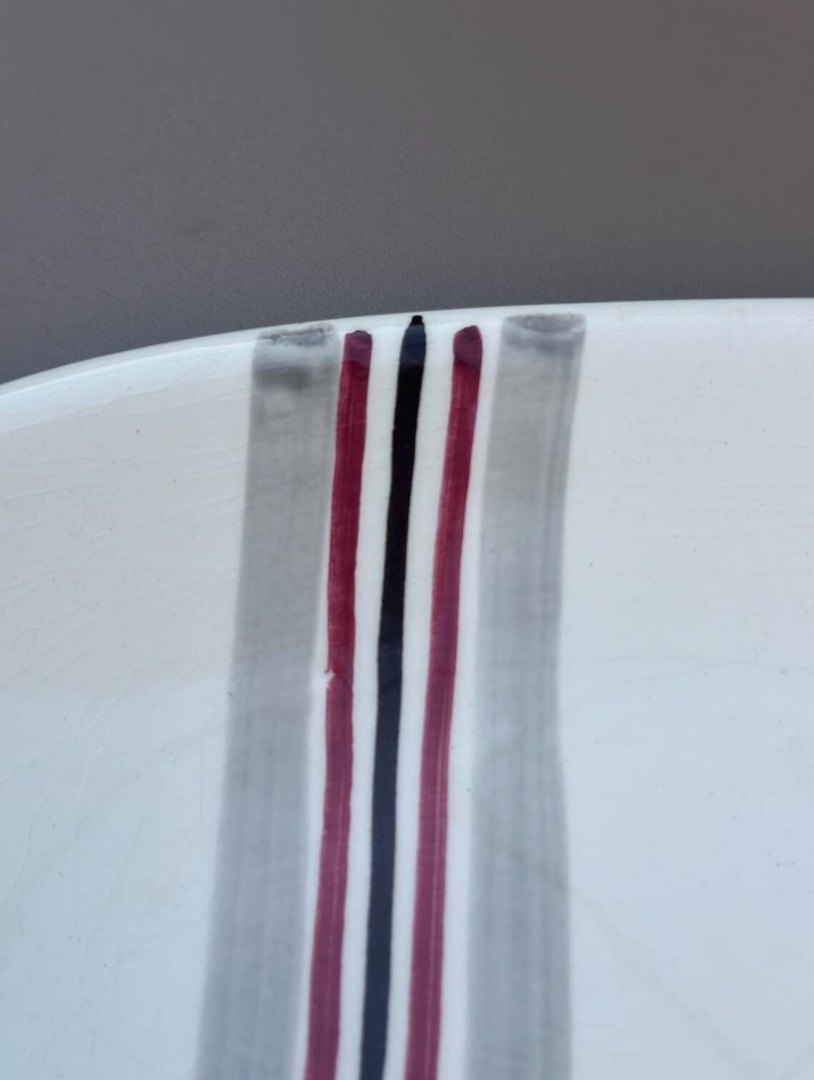 set of 2 Vintage Plates - Gien France – Model "Naples"