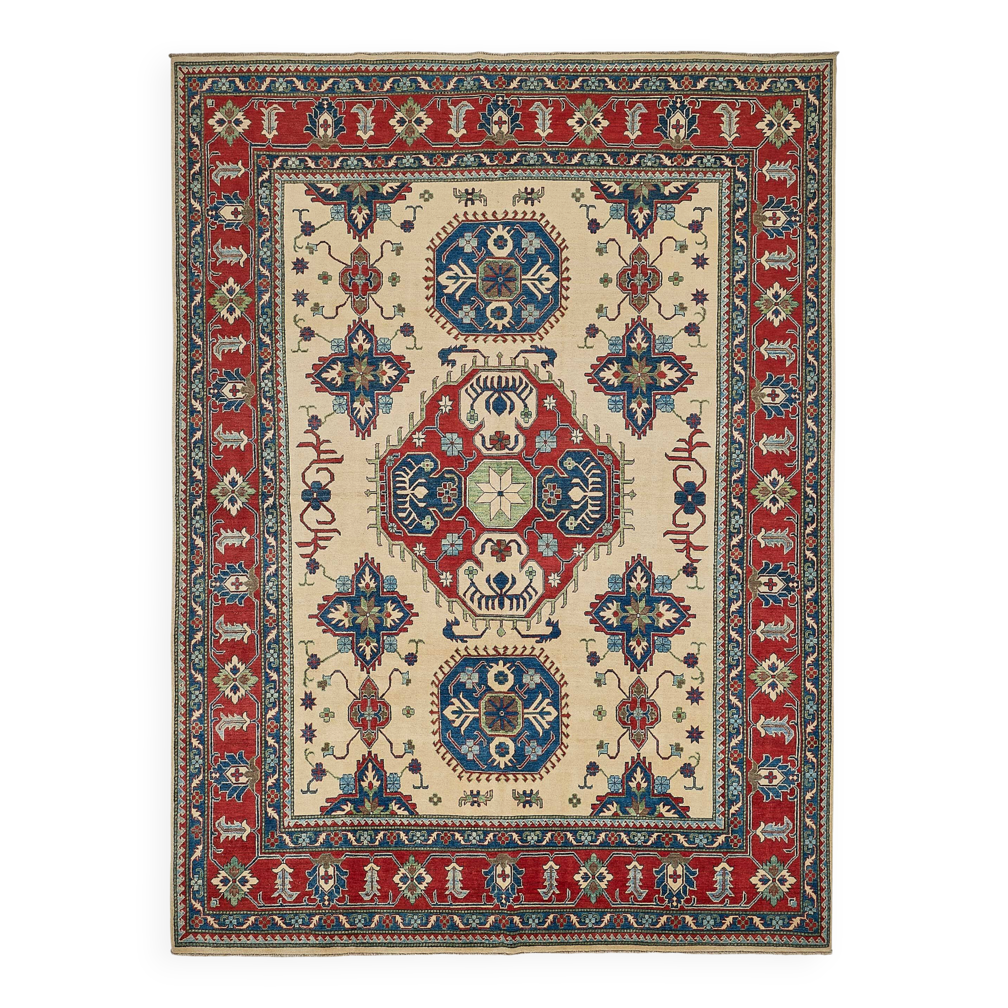 Turkish Handknotted Wool Oushak Rug 268 cm x 358 cm
