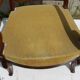 Mahogany butt armchair and mahogany veneer XIX th