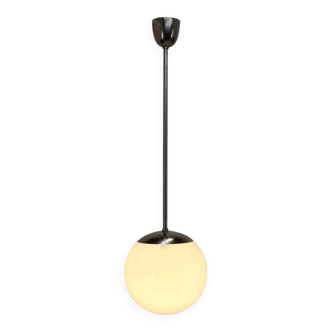 Chrome functionalism Bauhaus pendant, 1930s