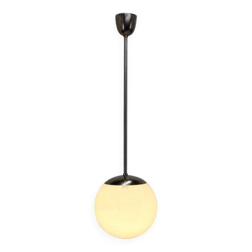 Chrome functionalism Bauhaus pendant, 1930s