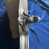 19th century mirror and silver table centrepiece