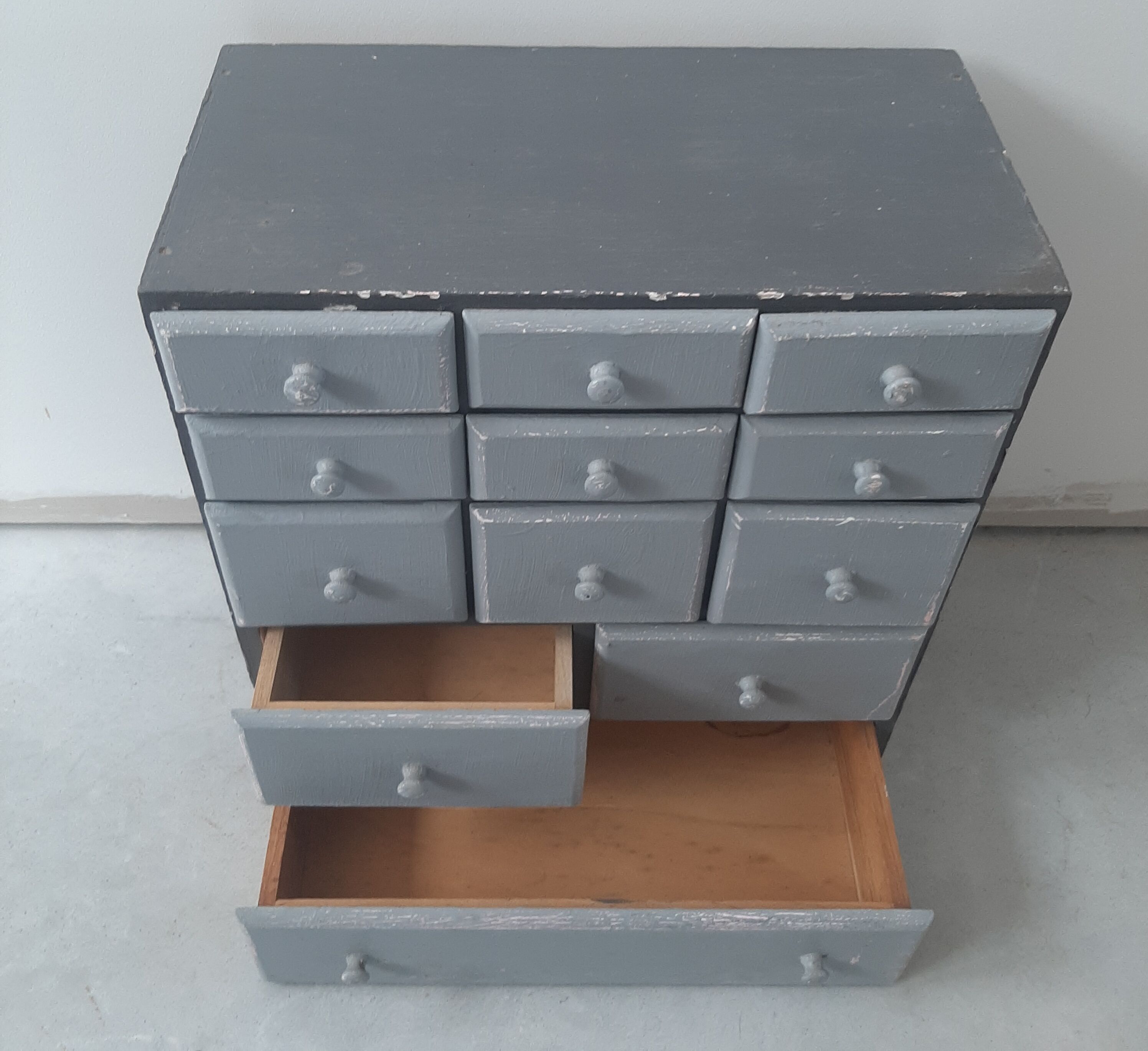 Meuble métier en bois