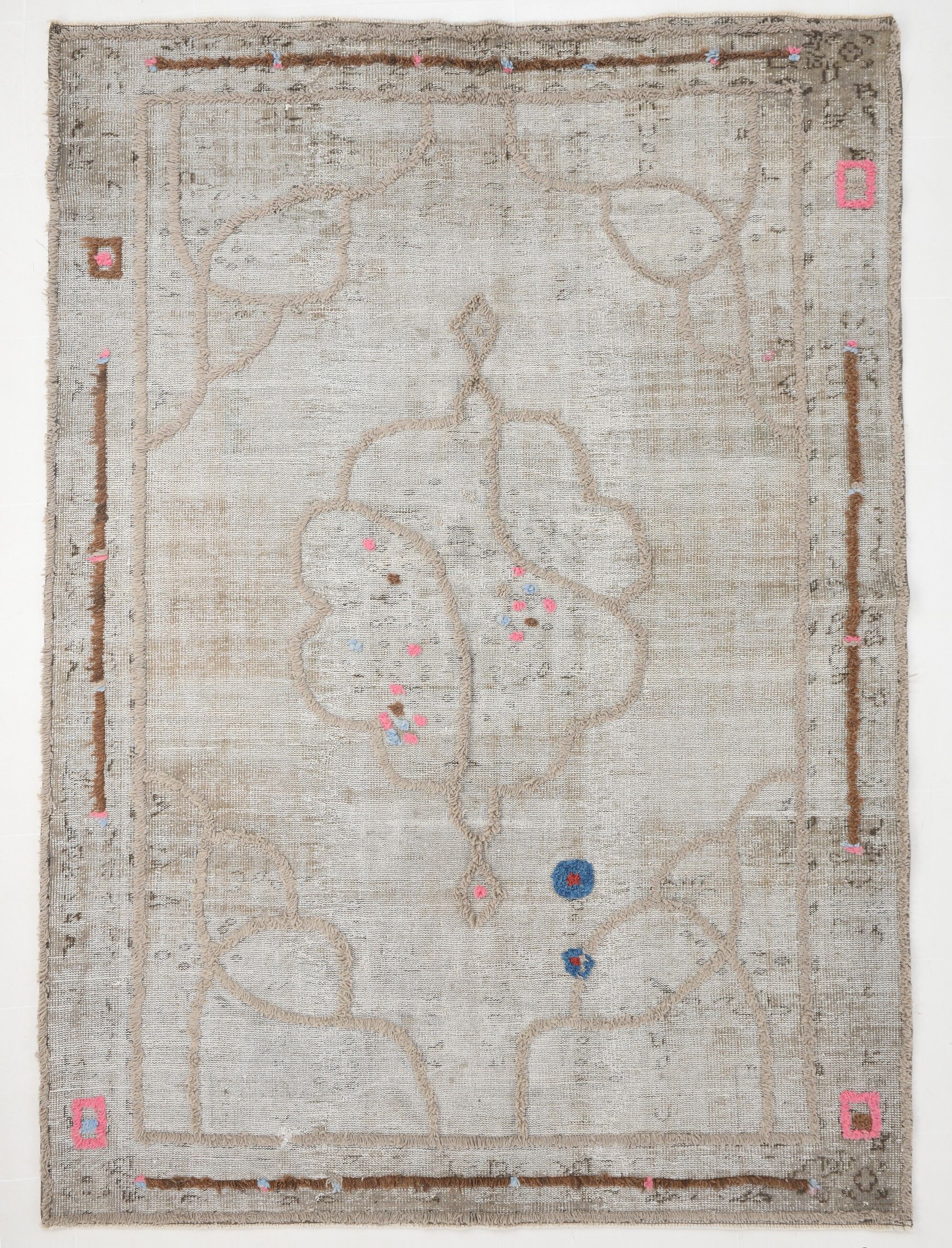 High pille wool turkish rug, 293x209cm