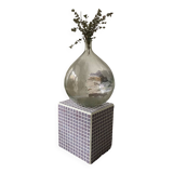 Lilac ceramic cube