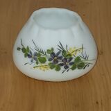 Vase à violettes en opaline ancien