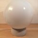 Globe lamp, ceramic and opaline, wall lamp or ceiling lamp